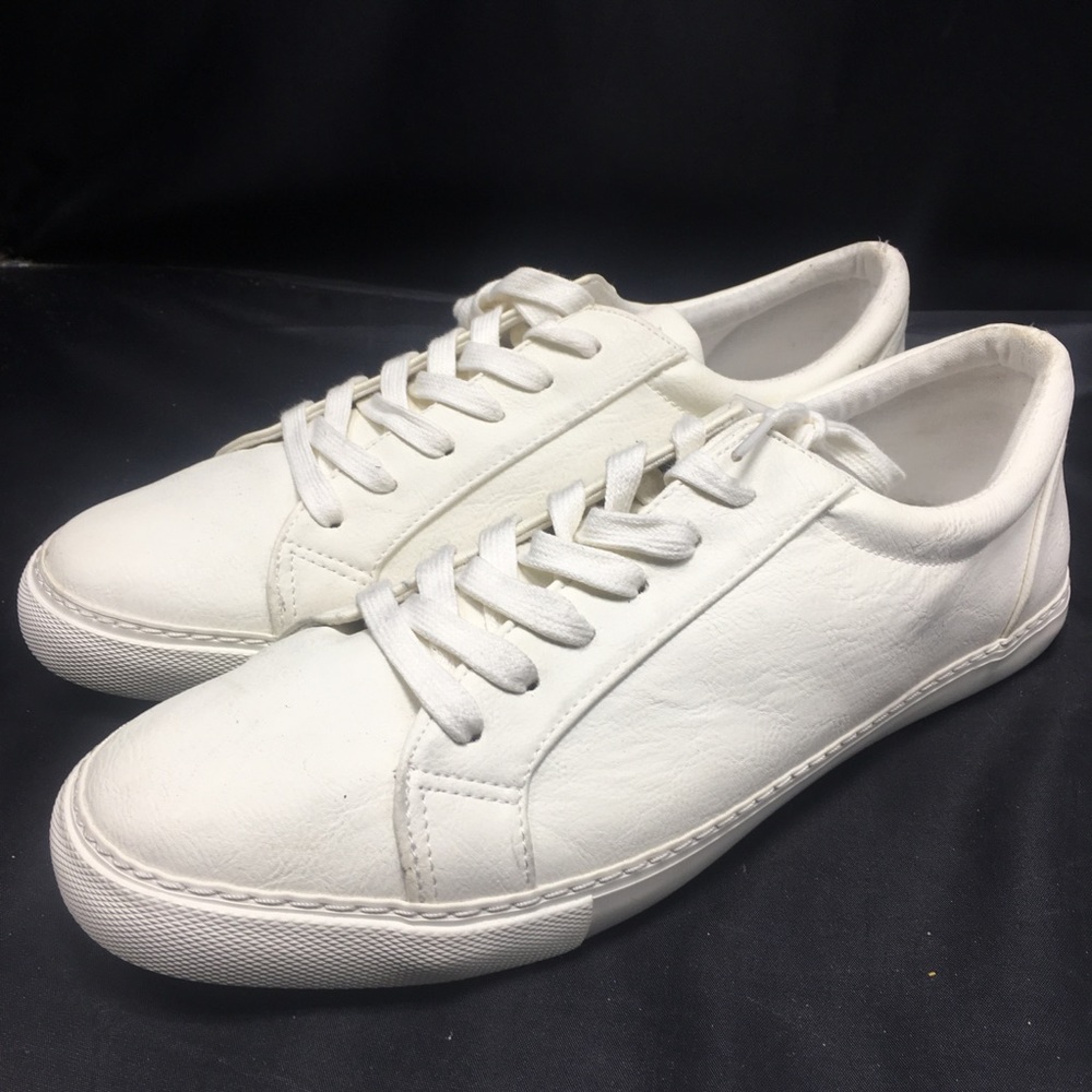 ASOS White Leather Trainers